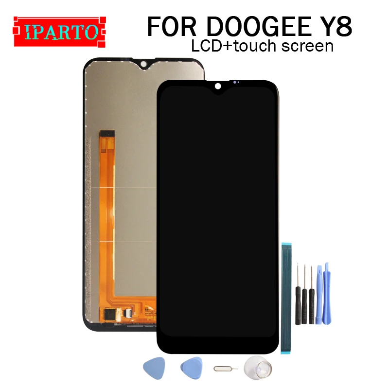 6 1 дюймов для ЖК дисплея DOOGEE Y8 + кодирующий преобразователь сенсорного экрана в
