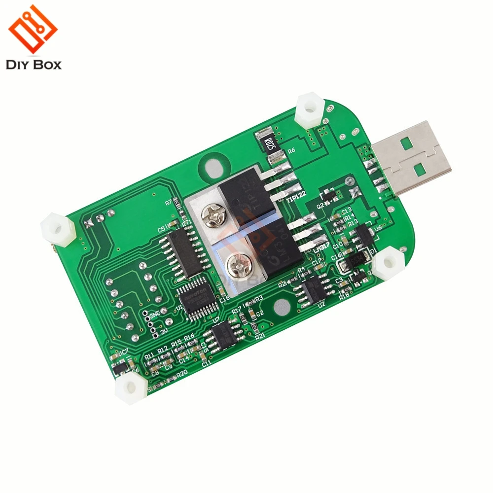 LD25 LD35 USB Интеллектуальный триггер электронный тестер нагрузки QC2.0 QC3.0 Micro USB интерфейс 4 цифровой светодиодный ламповый дисплей 25 Вт 35 Вт