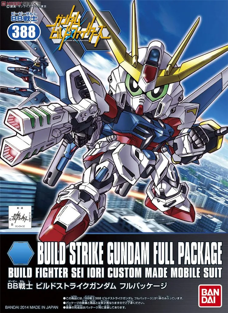 Bandai Gundam SD BB 388 полный комплект для сборки мобильного телефона фигурки героев