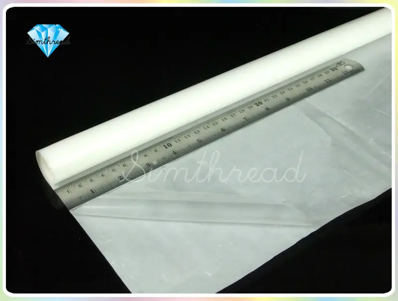 Тепла Пресс ткань стабилизатор для вышивки заплаты бэк 18 &quotX 1 м Бесплатная