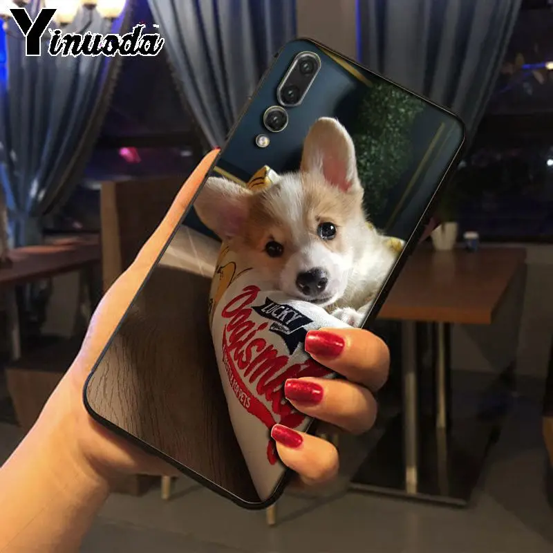 Новый Силиконовый мягкий чехол Yinuoda corgi для Huawei honor 8x 7a P20Lite P10 Plus Mate10Lite Mate20 P20 Pro nova 3i