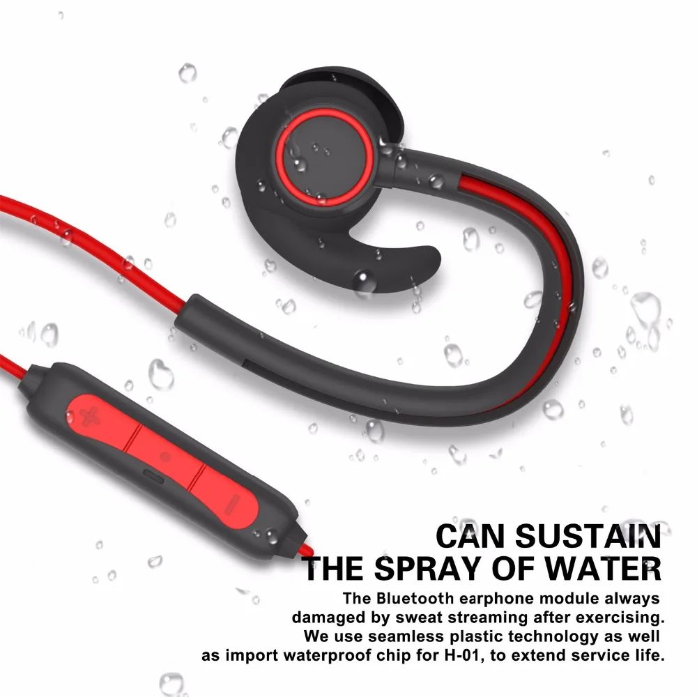 Shengtena IPX4 rated наушники с защитой от пота bluetooth 4 2 Беспроводные спортивные для бега