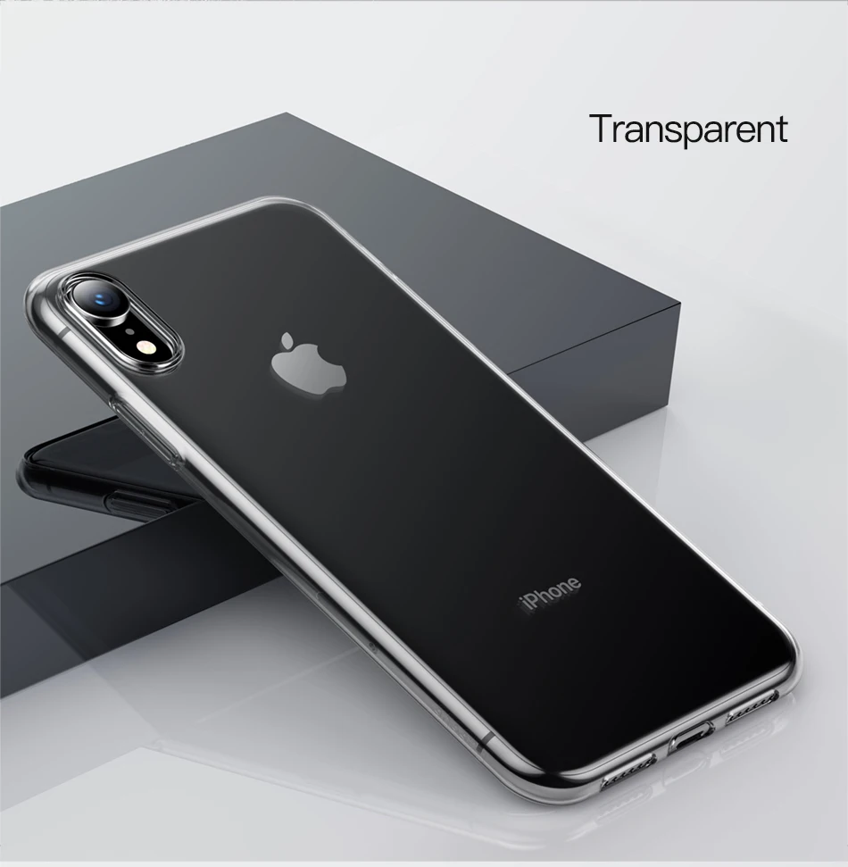 Чехол для телефона Baseus для iPhone Xs Max, Xr, X, S, R, Xsmax, ультра тонкий, мягкий, ТПУ, силиконовый чехол для iPhone, Max, Fundas