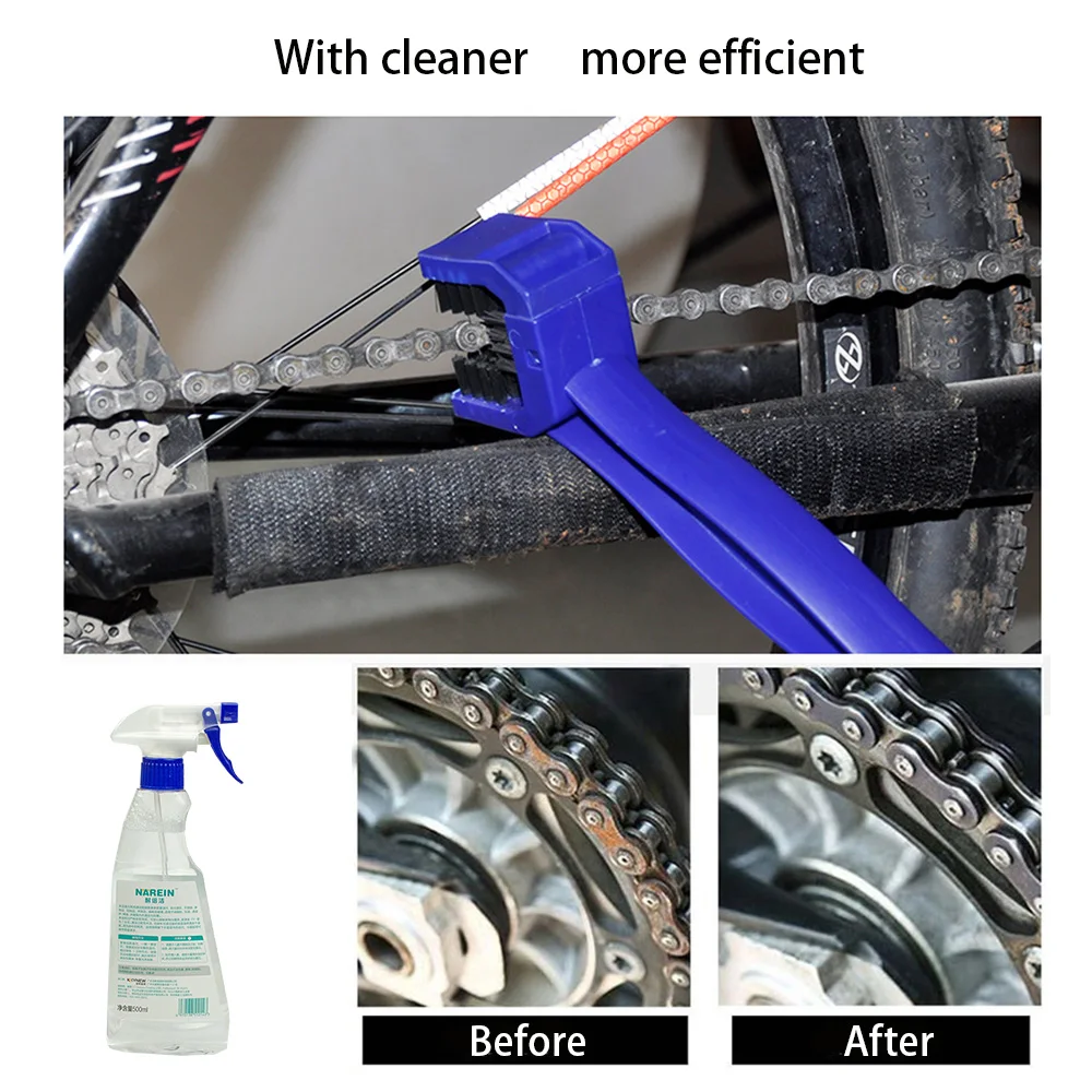Универсальный Очиститель для велосипедной цепи мотоцикла KAWASAKI ninja zx 6r(636) YAMAHA mt07