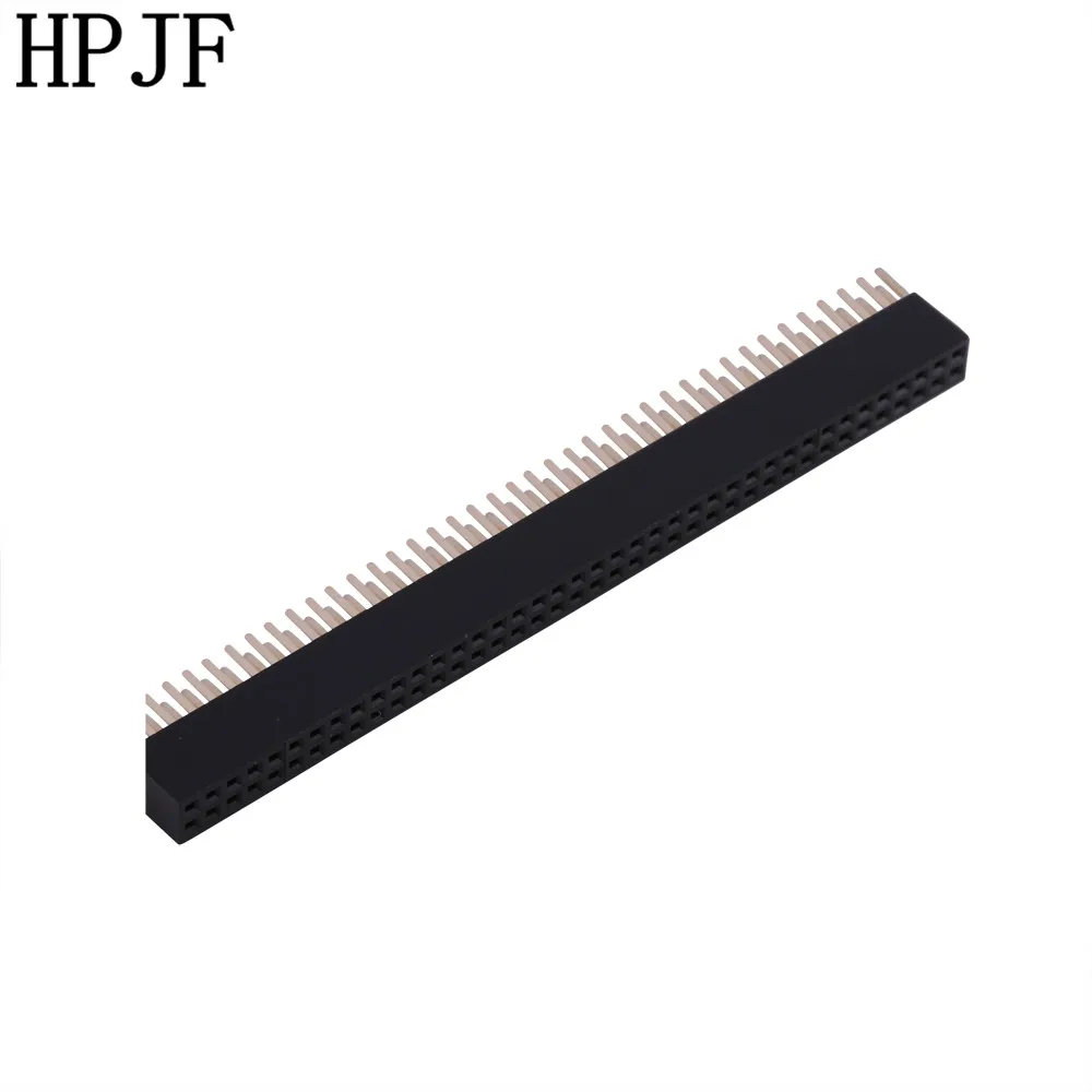 2 шт. шаг 1 27 мм 2x4 0/50Pin 80/100 Pin Женский двойной прямой ряд Заголовок разъем |
