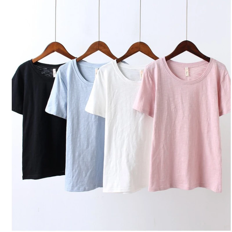 2019 Повседневное летние топы Для женщин пуловер с короткими рукавами О-образным