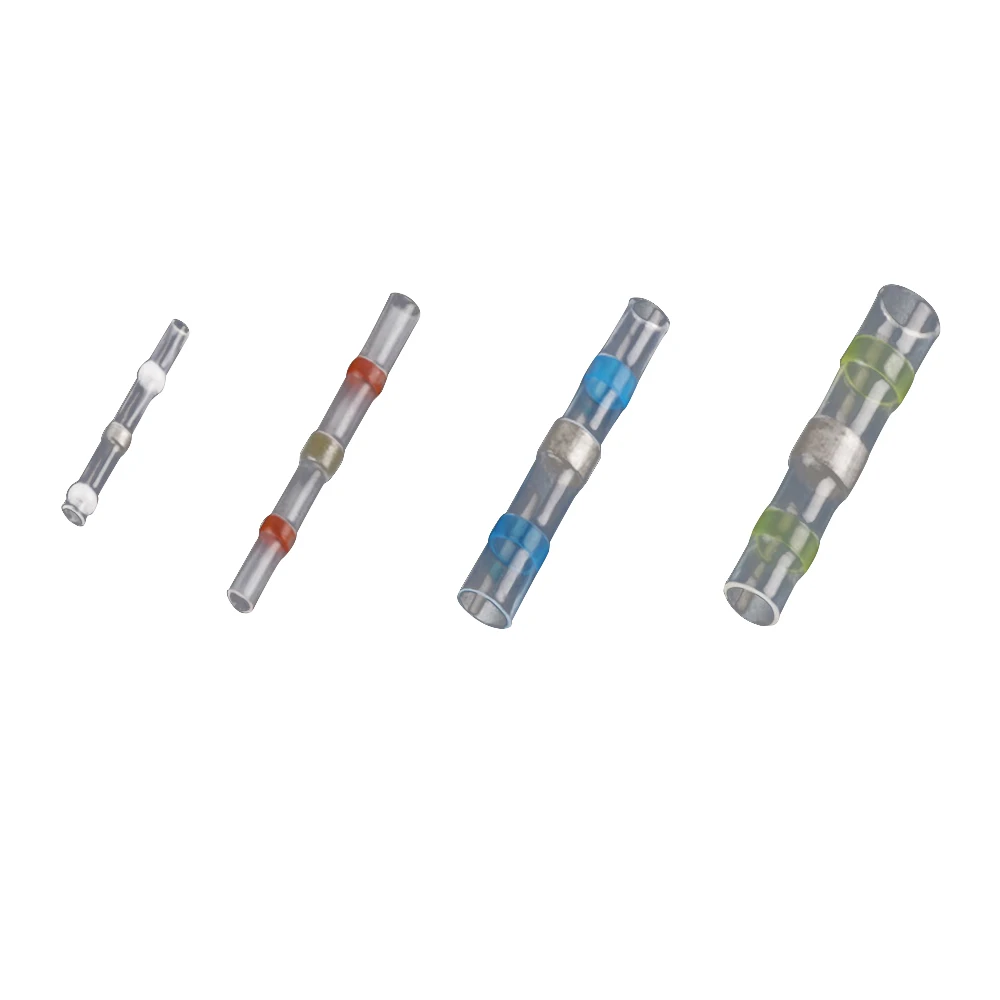 50/100pcs Waterproof Solder Seal Heat Shrink Butt Connectors Soldering Sleeve Wire Connector Cable Terminal Electrical | Обустройство