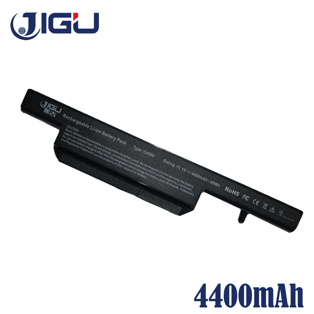 Новый аккумулятор JIGU для ноутбука 6 ячеек серии CLEVO C4500 замена: C4500BAT C4500BAT6|laptop
