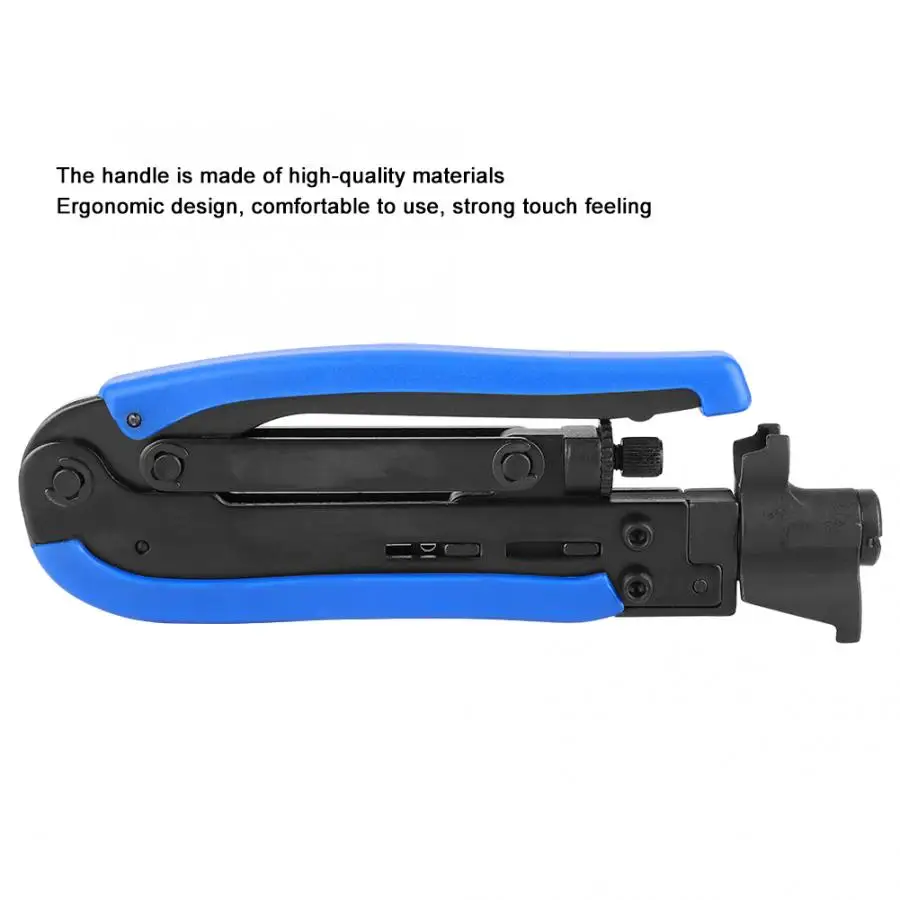 Коаксиальные щипцы RG59/RG6 Обжимные Щипцы для сетевого кабеля коаксиальный