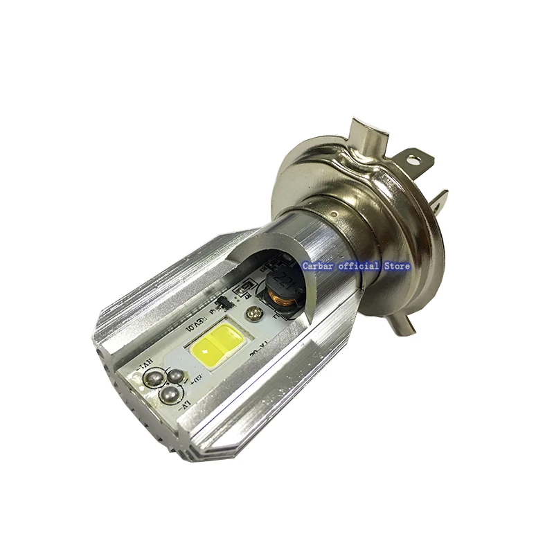 Carbar # H4 6500K 12V светодиодные фары для мотоцикла HS1 Противотуманные велосипеда