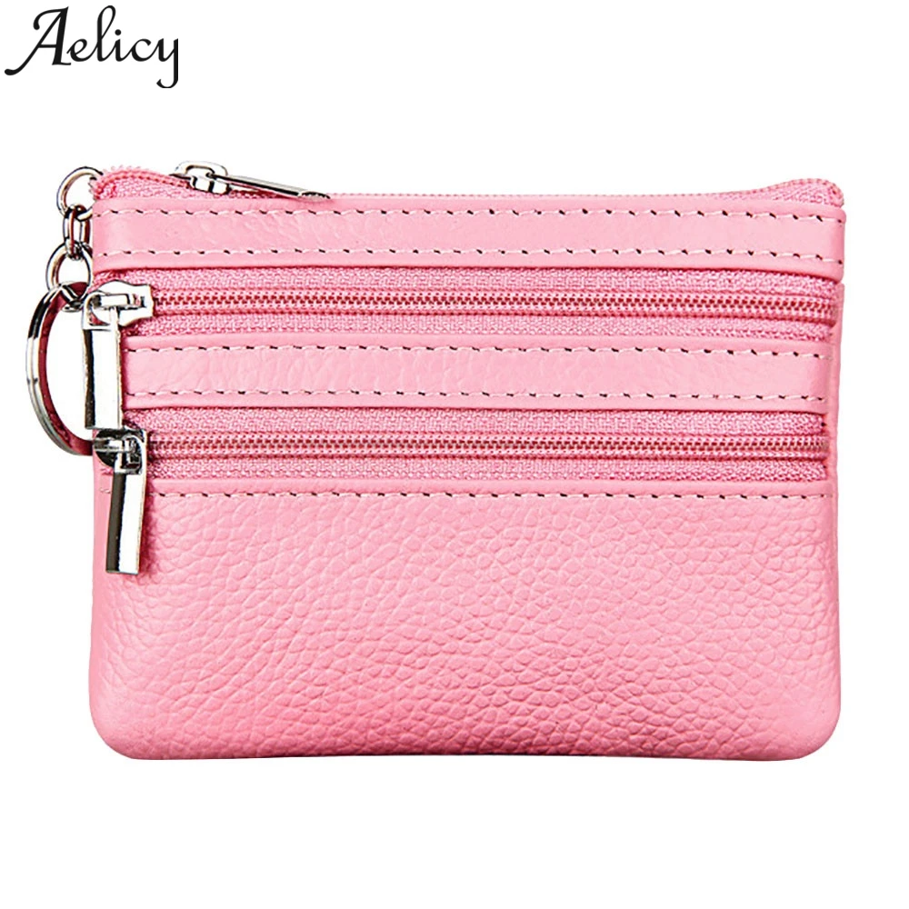 PK Aelicy, модный мужской женский студенческий короткий кошелек, сумочка, кожаная сумка с несколькими карманами, посылка для карт, держатель для карт, сумка для карт - Цвет: PK