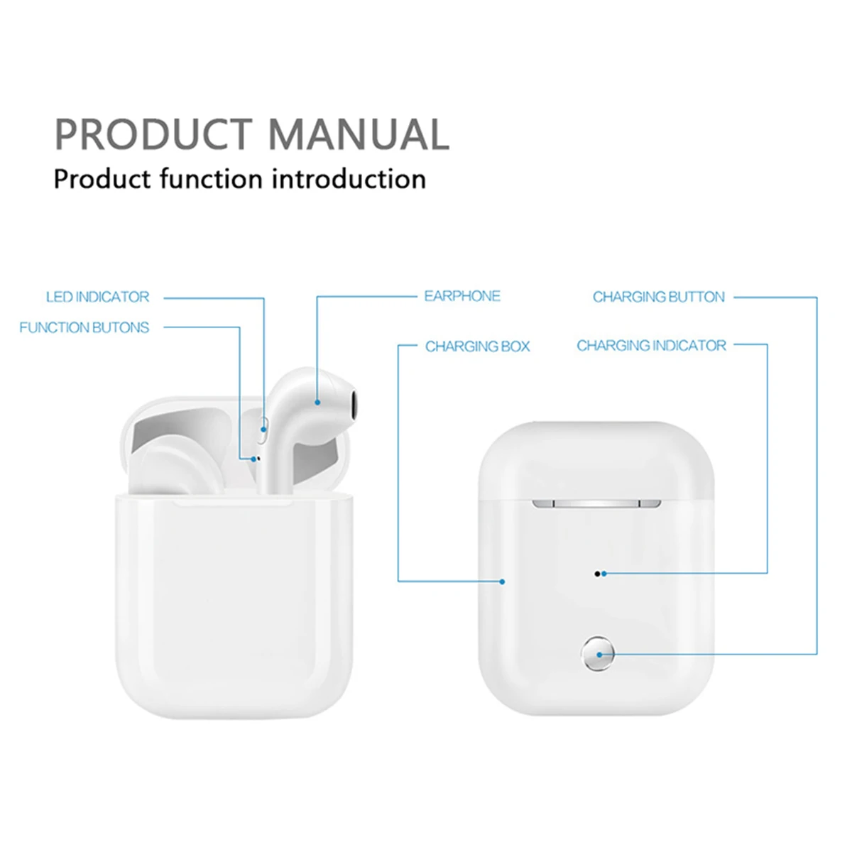 I9s tws bluetooth гарнитура поддержка зарядки беспроводные наушники Bluetooth 5 0 Смарт