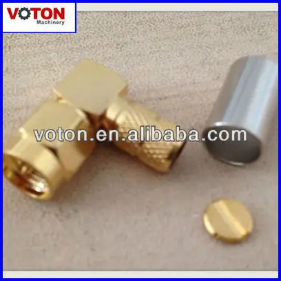 Бесплатная доставка RF SMA штекер (штекер) прямоугольный обжим с LMR240 Кабельный