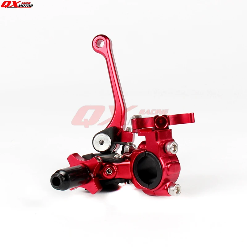Универсальный Мотоцикл CNC 360 градусов складной рычаг сцепления Fit CRF KLX YZF RMZ KAYO BSE Dirt Bike MX Мотокросс Эндуро внедорожный