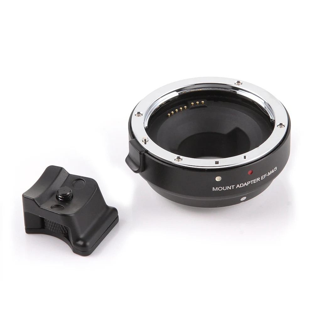 Электронный адаптер для Canon M4/3 с автофокусом объективом объектива Micro 4/3 M4/3|4/3