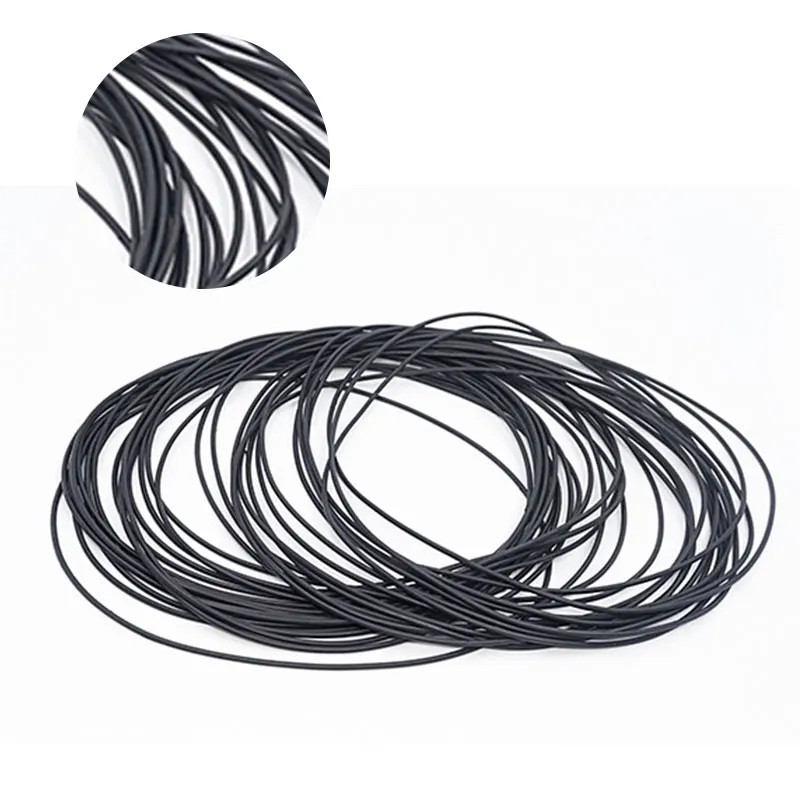 Уплотнительное кольцо из черного каучука уплотнительное толщиной 2 4 мм