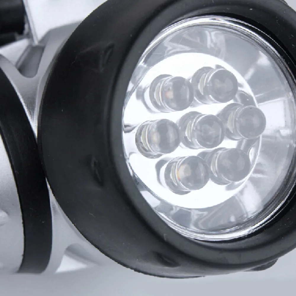 Горячие 12 LED яркий фар Факел Фары Глава свет лампы с регулируемым ремешком фонарик свет голову