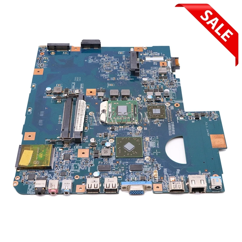NOKOTION JV50-PU MB 48.4CH01.021 для acer aspire 5536 материнская плата для ноутбука MB. P4201.004 MBP4201004 DDR2 Бесплатный процессор