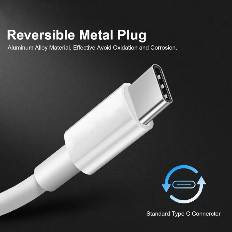 Кабель USB Type C для Samsung Galaxy S9 S8 кабель быстрой зарядки и передачи данных Huawei Mate 20 Pro