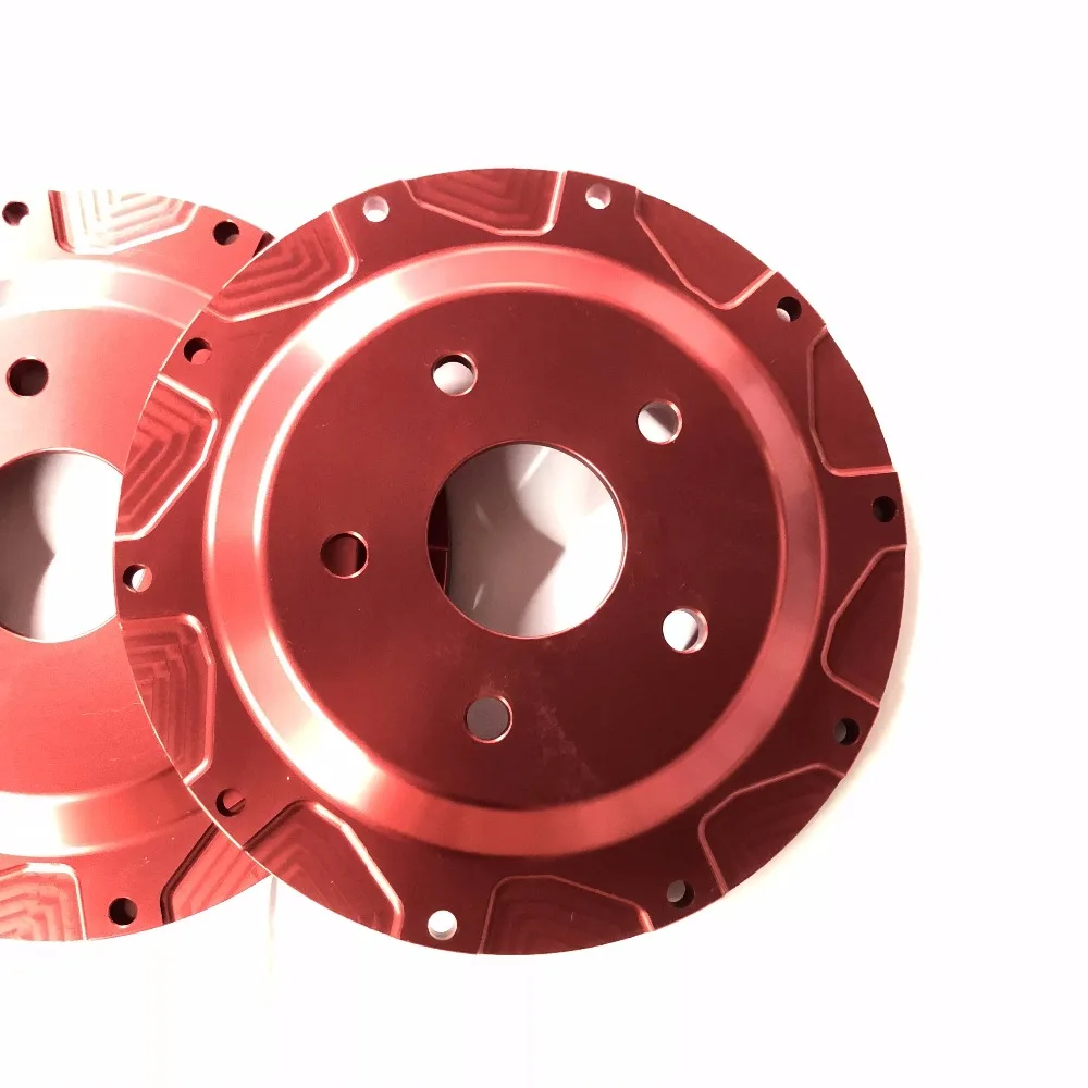 Jekit пользовательский Красный цвет сплав Центральная крышка дизайн для 6 горшков