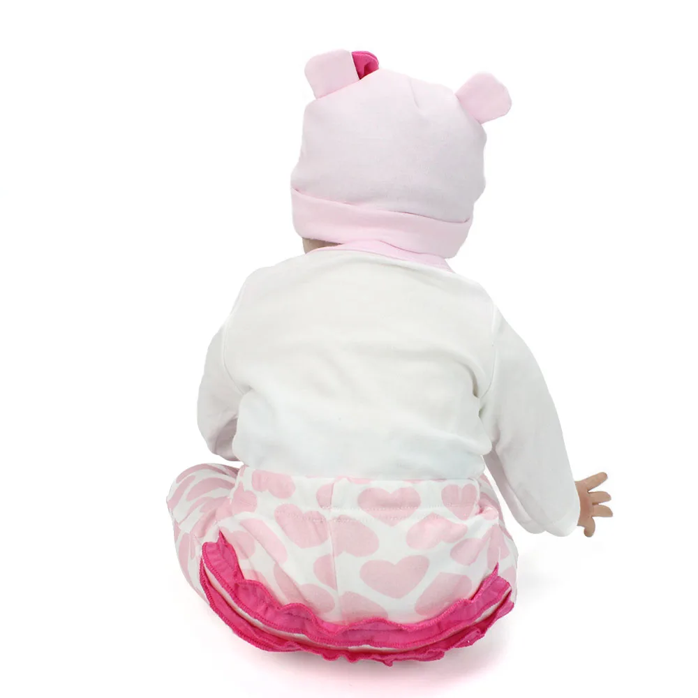 KAYDORA Reborn Baby Dolls 22 дюйма 55 см мягкие силиконовые виниловые реалистичные куклы для