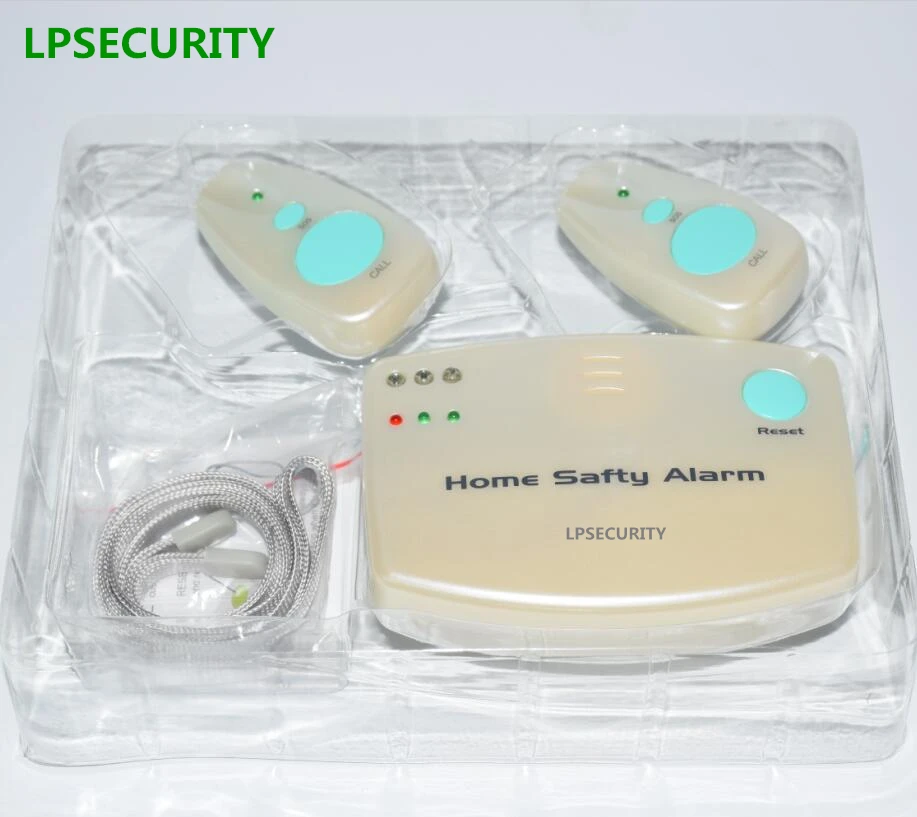 LPSECURITY батарея мощность 433 МГц Домашняя безопасность предупреждение уход вызов