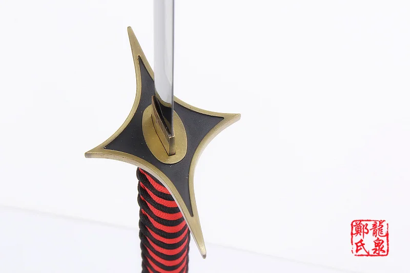 Free Shipping 41&quot Samurai Rojuro Otoribashi Replica Sword Katana Decorative Anime Bleach Cosplay Props Real Steel No Sharp Blade | Дом и