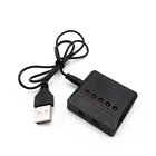 Зарядное устройство USB 5 в 1, 3,7 В для Syma X5C X5SW X5HW X5UW X21W RC Drone