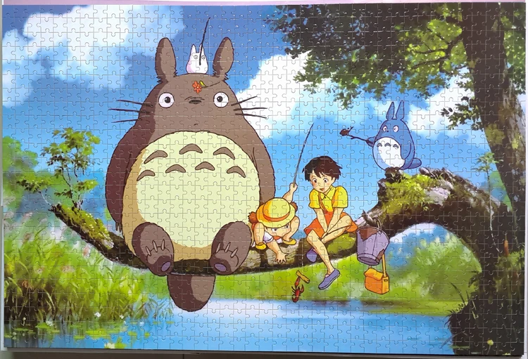 1000 шт./компл. DIY известная картина мозаика паззл для взрослых творчество представьте игрушки пейзаж с персонажами из мультфильмов