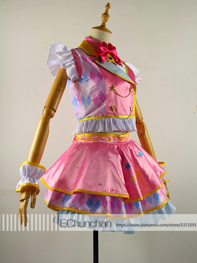 Костюм для косплея Aikatsu Stars Nijino Yume японское аниме индивидуальный пошив любой