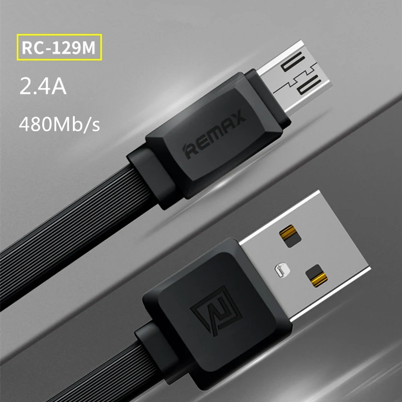 Оригинальный мобильный телефон Remax прочный кабель быстрой зарядки 2 4 А 1 м для xiaomi