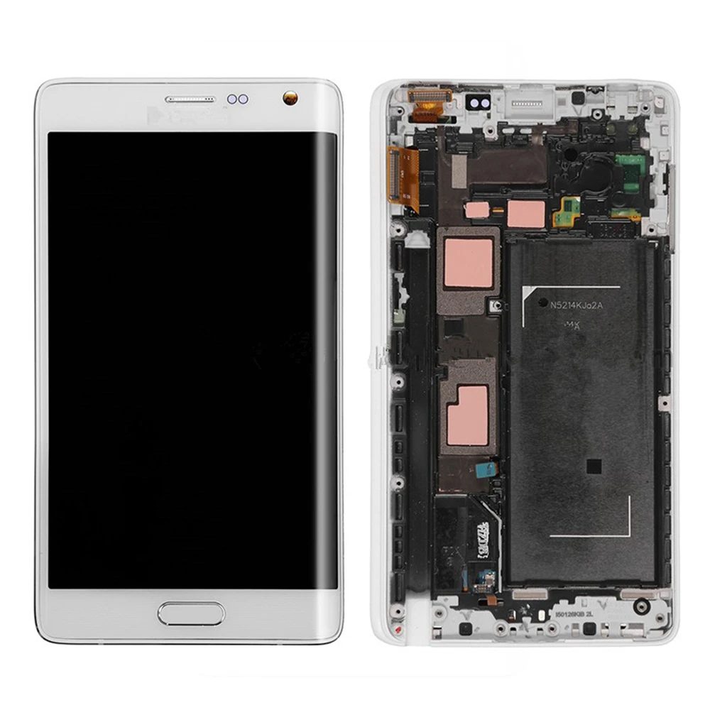 Для Samsung Galaxy Note Edge N915 N915FD N915F ЖК дисплей сенсорный экран дигитайзер с рамкой в