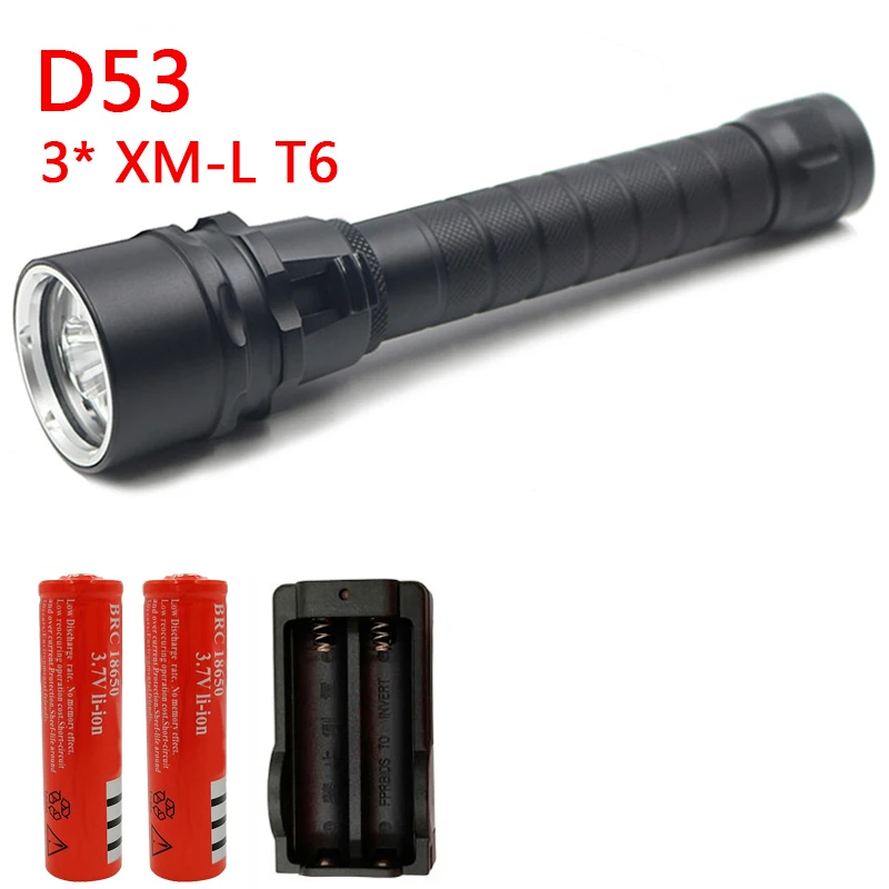 Option G Litwod Z30D52 CREE XM-L2 U3 светодиодный Дайвинг вспышка светильник фонарь 5000лм Водонепроницаемый подводный 120 м лампа светильник Lanterna - Испускаемый цвет: Option G