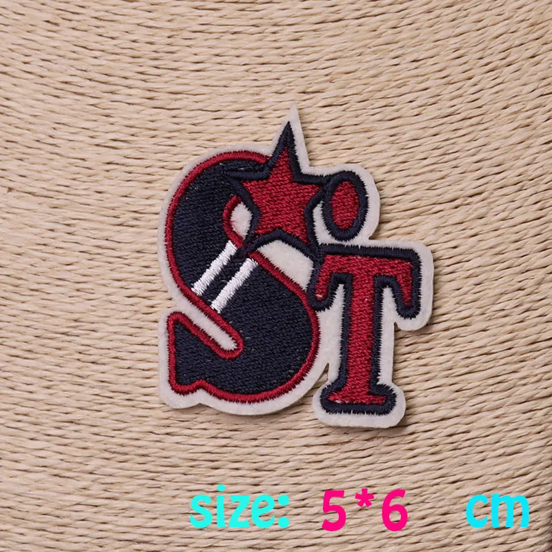 1 шт. ST клеящиеся утюгом украшения матерчатая заплата мультяшный значок одежды