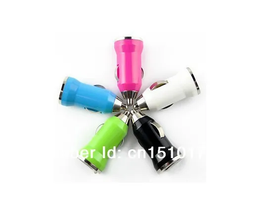 Free Shipping Micro USB Car Charger Colours Mini Chager Adapter for Cell Mobile Phone iPhone 3G 3GS 4 4S 5 iPad iPod MP3 MP4 | Мобильные