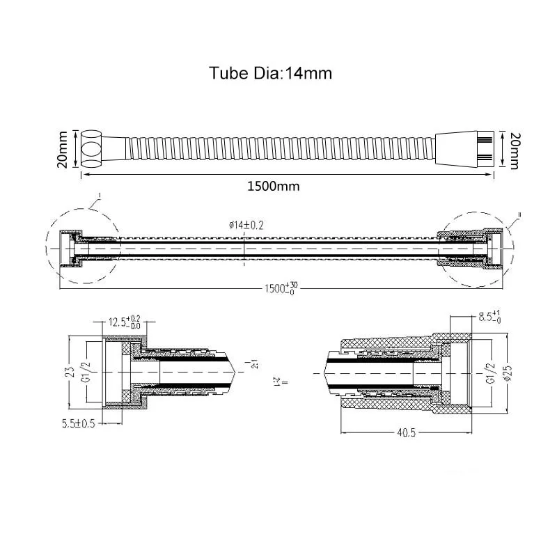 Лучший дизайн аксессуары для ванной комнаты сменный Гибкий ручной шланг душа из