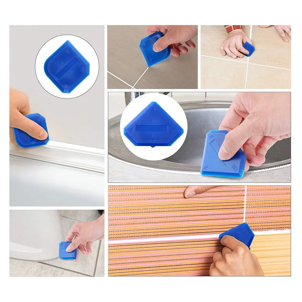 17 шт. набор инструментов для герметизации скребок раствора инструмент насадка