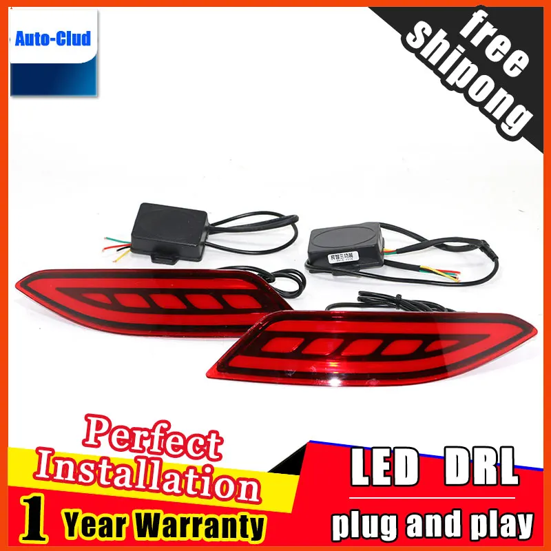 Светодиодный светильник заднего бампера для автомобиля задний противотуманный