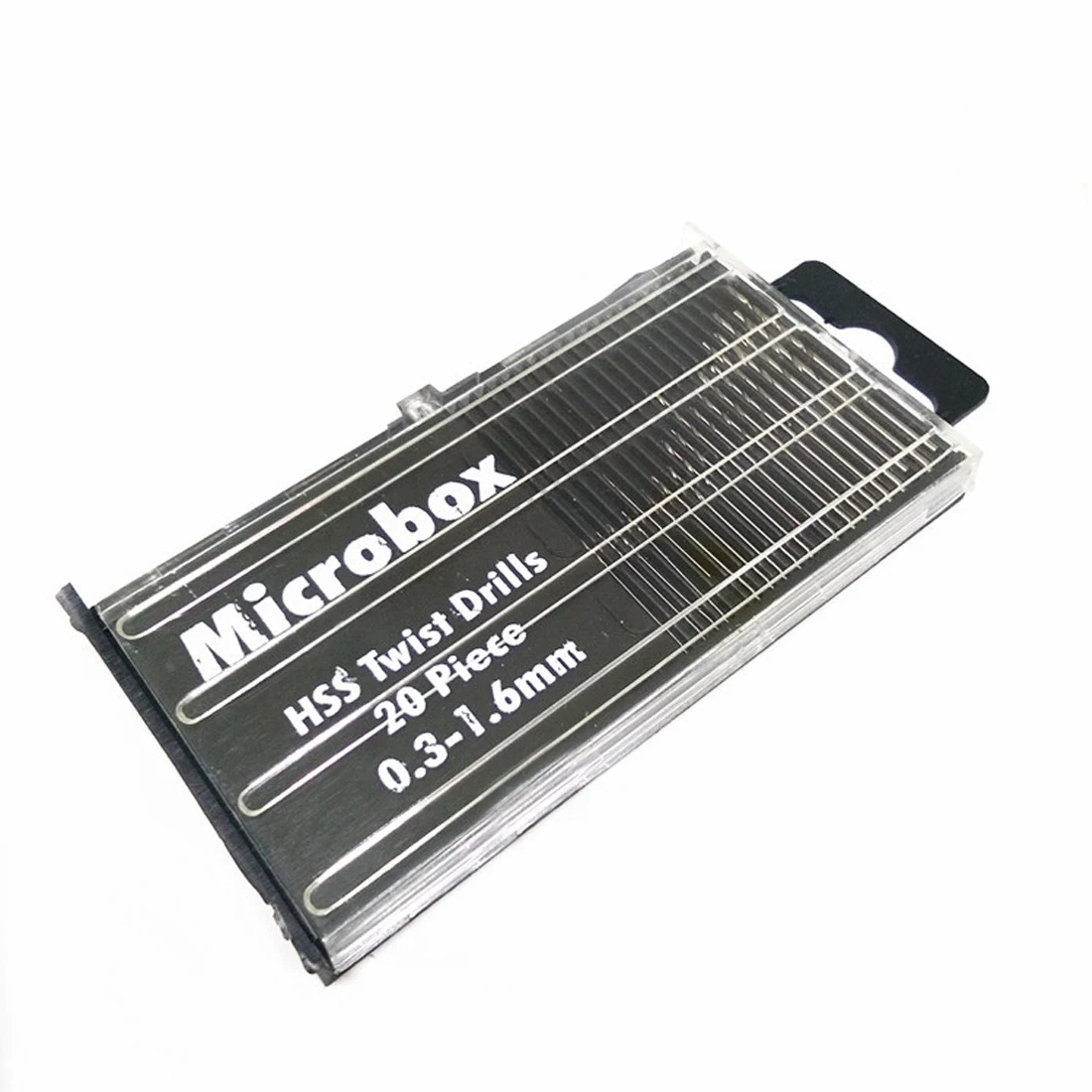 Mini Drill bit 0.3mm-1.6mm High Speed Steel HSS Micro Twist Bit Set Model Craft With Case Repair Parts 20Pcs | Инструменты