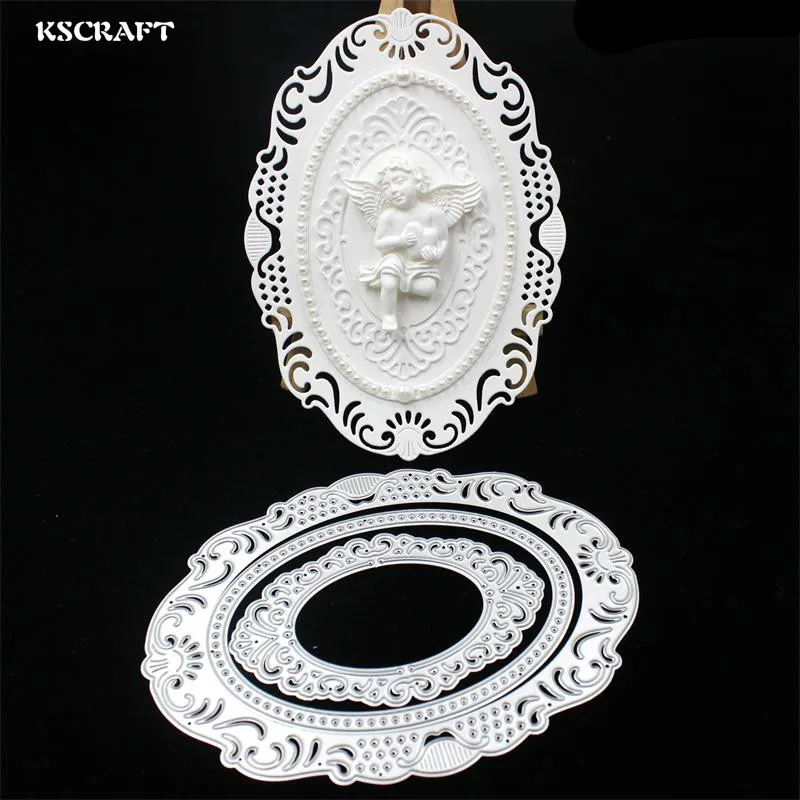 Ksccraft рамки Вырубные штампы трафареты для DIY скрапбукинга/фотоальбом декоративное тиснение DIY бумажные карты