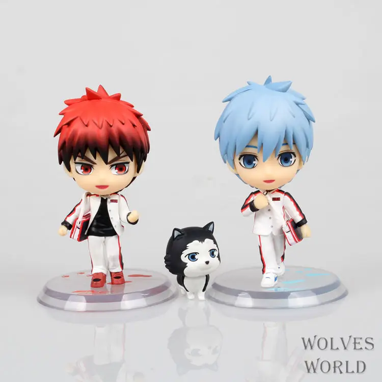 Аниме Kuroko's Basketball 5 шт./компл. Kuroko Tetsuya Kagami Taiga кисэ рёта ПВХ Фигурки игрушки куклы