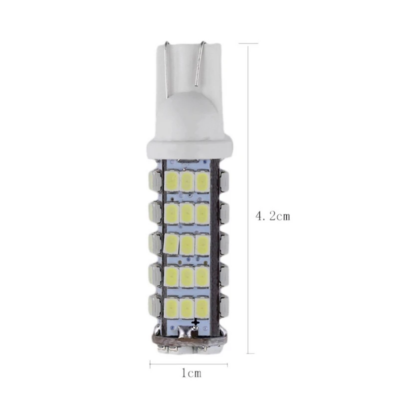 KEYECU 10x супер яркий белый 3020 68 SMD T10 194 168 158 Автомобильные светодиодные лампы 12В