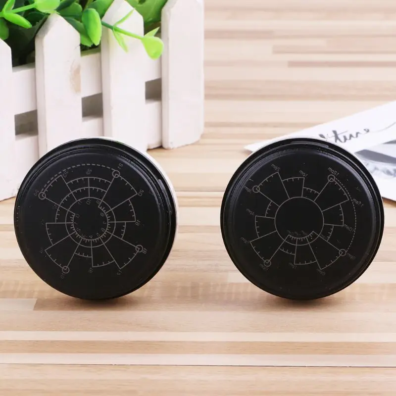 12H 24H Time Pie Clock Date Stamp Photosensitive Seal Student Stamper Chronodex Scrapbooking DIY Supplies