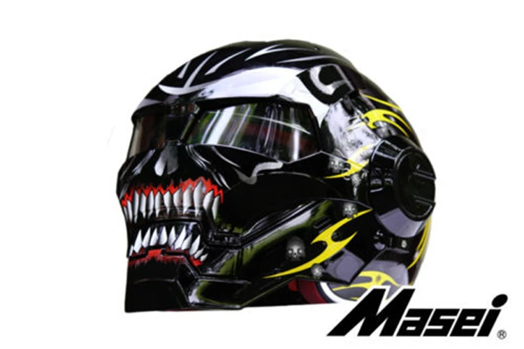 Индивидуальный мотоциклетный шлем настоящий мужской Железный 610 человек ретро