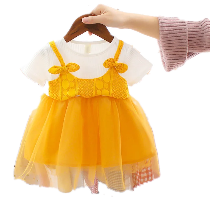 Детское платье в Корейском стиле Новинка лета 2019 импортные товары для девочек с