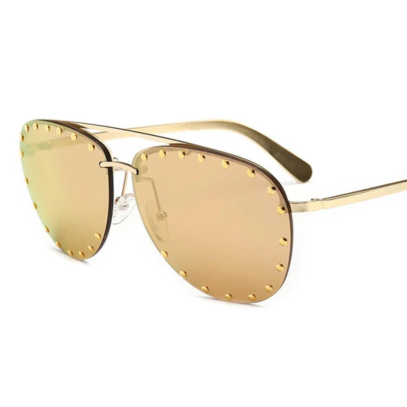 Солнцезащитные очки в стиле пилота винтажные мужские и женские ретро