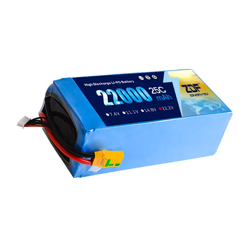

ZDF Power 22,2 V 22000mAh 6s 25C специальная батарея для модели самолета машина для защиты растений