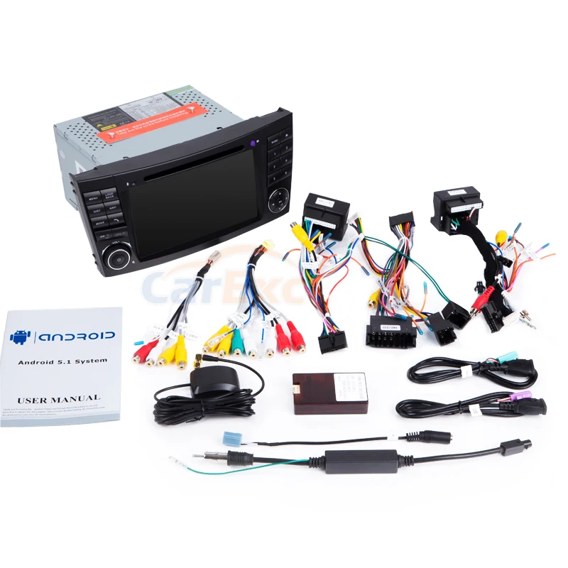 Автомобильный мультимедийный стерео плеер 2 Гб ОЗУ Android 9 0 для Benz E Class W211 E240 E280 с DVD