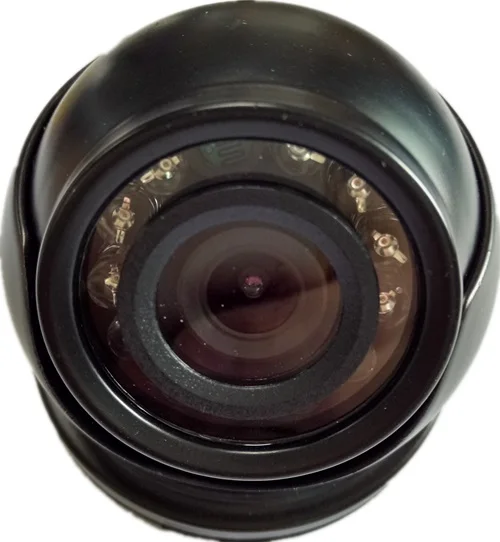 4 контактная авиационная заглушка черная металлическая купольная мини камера