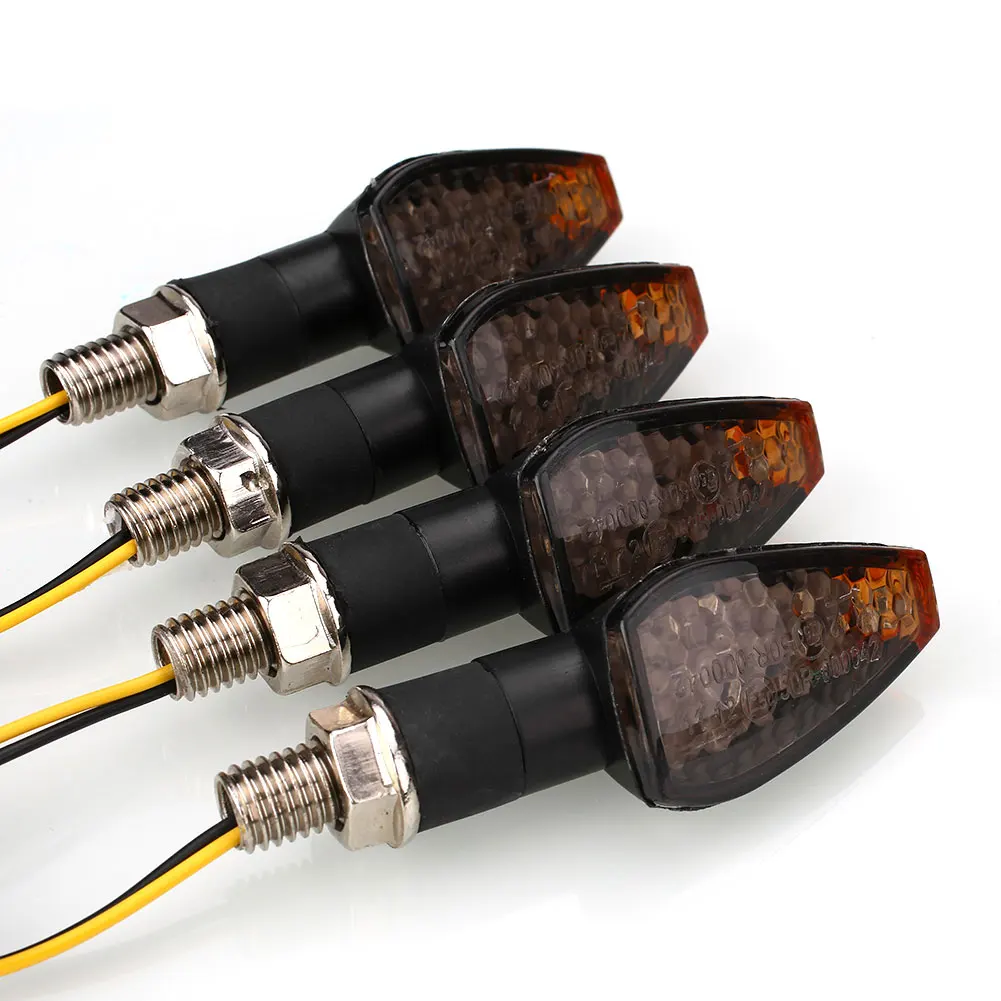 4 шт. универсальные поворотники для мотоцикла 14 светодиосветодиодный|motorbike turn